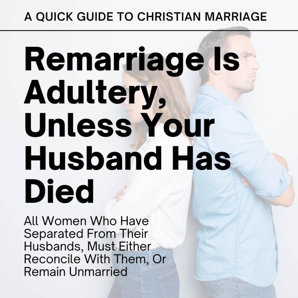 Remarriage Is Adultery Amos Ministries 